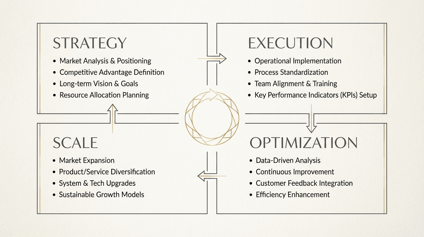 Lifecycle framework diagram