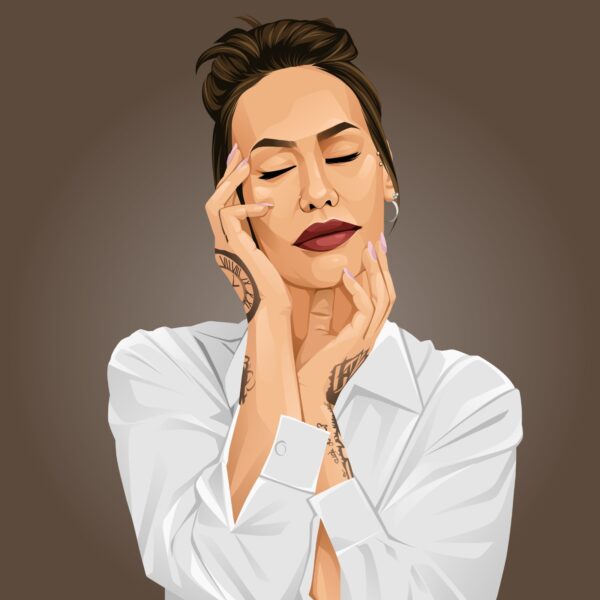 Portrait Vector Art - Image 9
