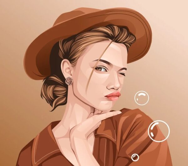 Portrait Vector Art